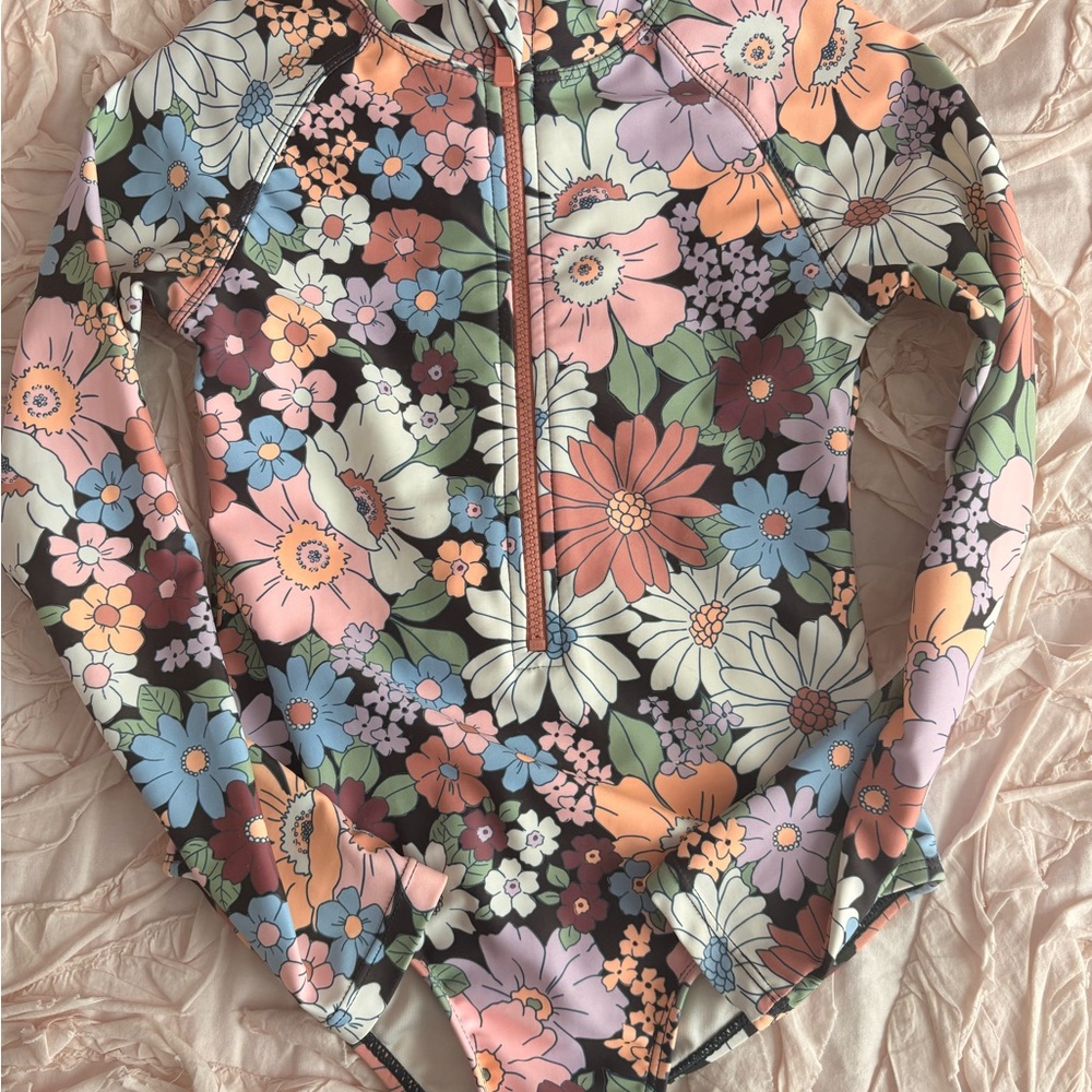Floral Kids Swimwear